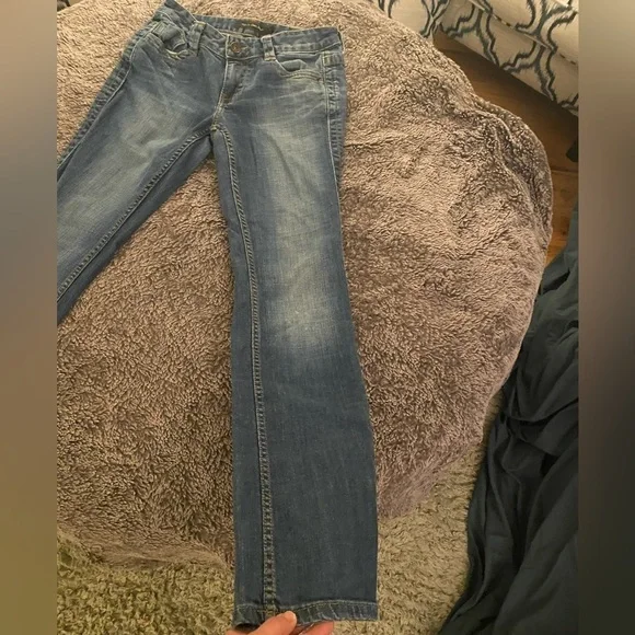 CALVIN KLEIN Women’s Vintage Lean Bootcut Jeans - Picture 13 of 16